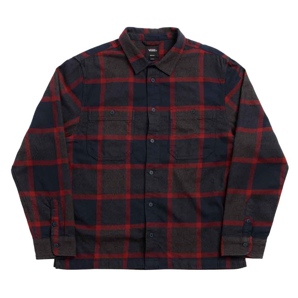 Vans Larkspur Plaid Flannel Shirt Parisian