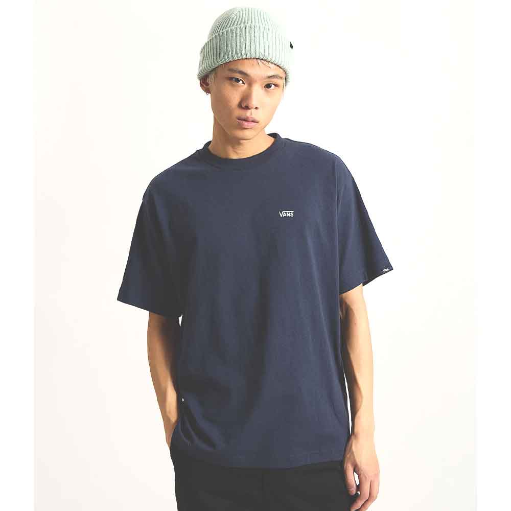 Vans Left Chest Navy T-Shirt