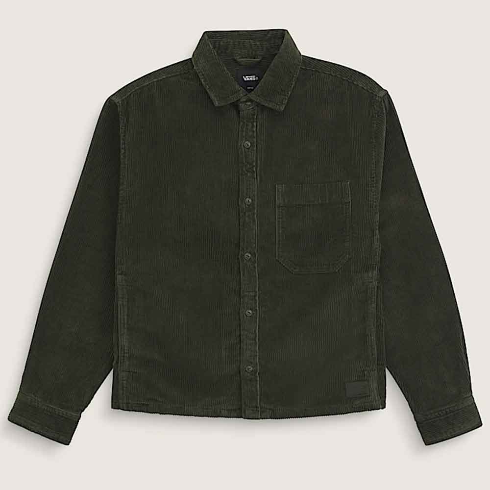 Vans Martinez Cord Overshirt Obsidian