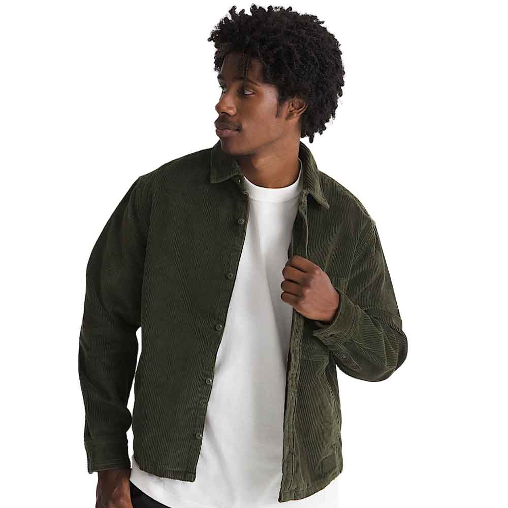 Vans Martinez Cord Overshirt Obsidian