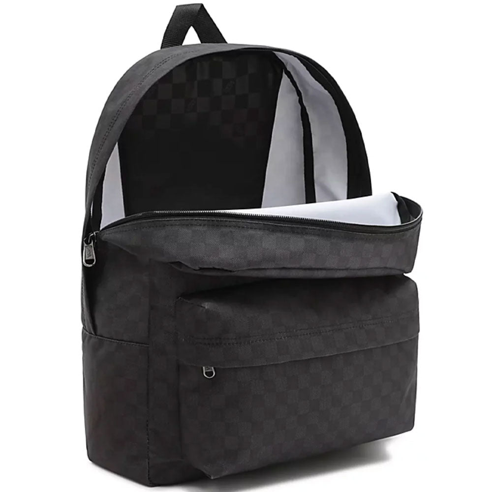 Vans Old Skool Check Backpack - Black/Charcoal