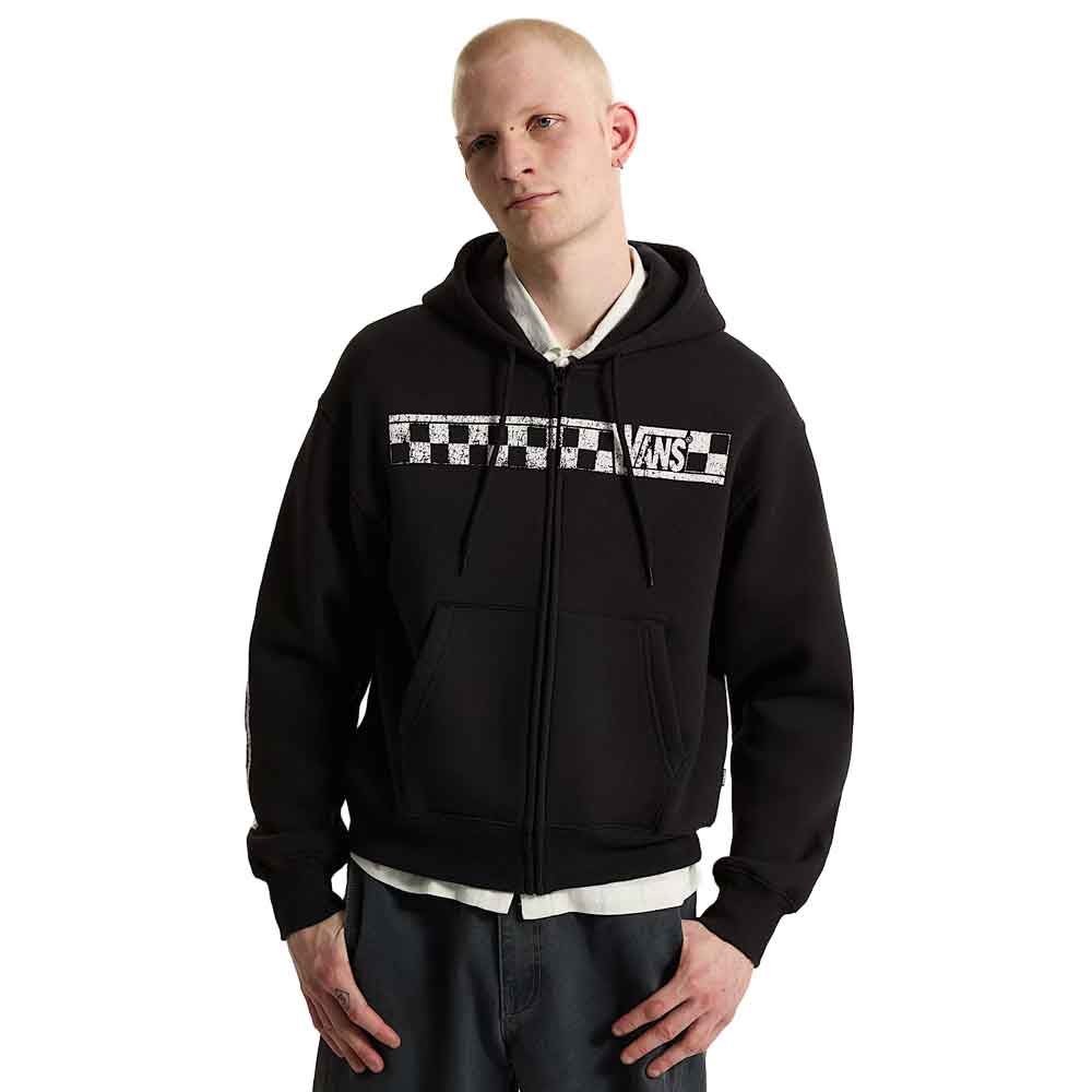 Vans Racing Full Zip Hoody Black