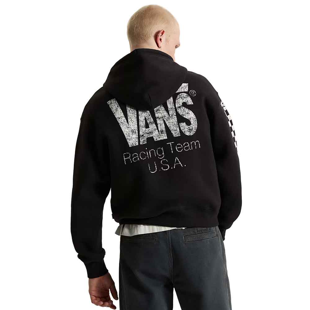 Vans Racing Full Zip Hoody Black