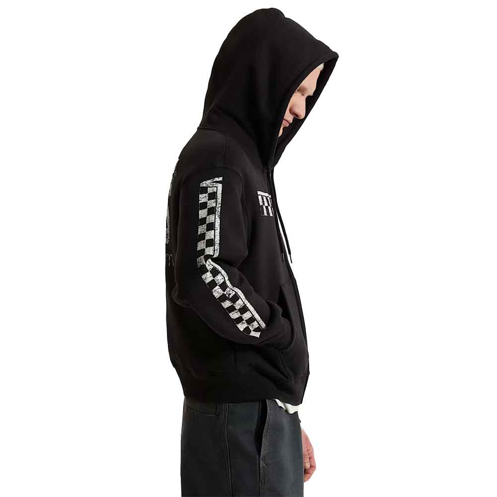 Vans Racing Full Zip Hoody Black