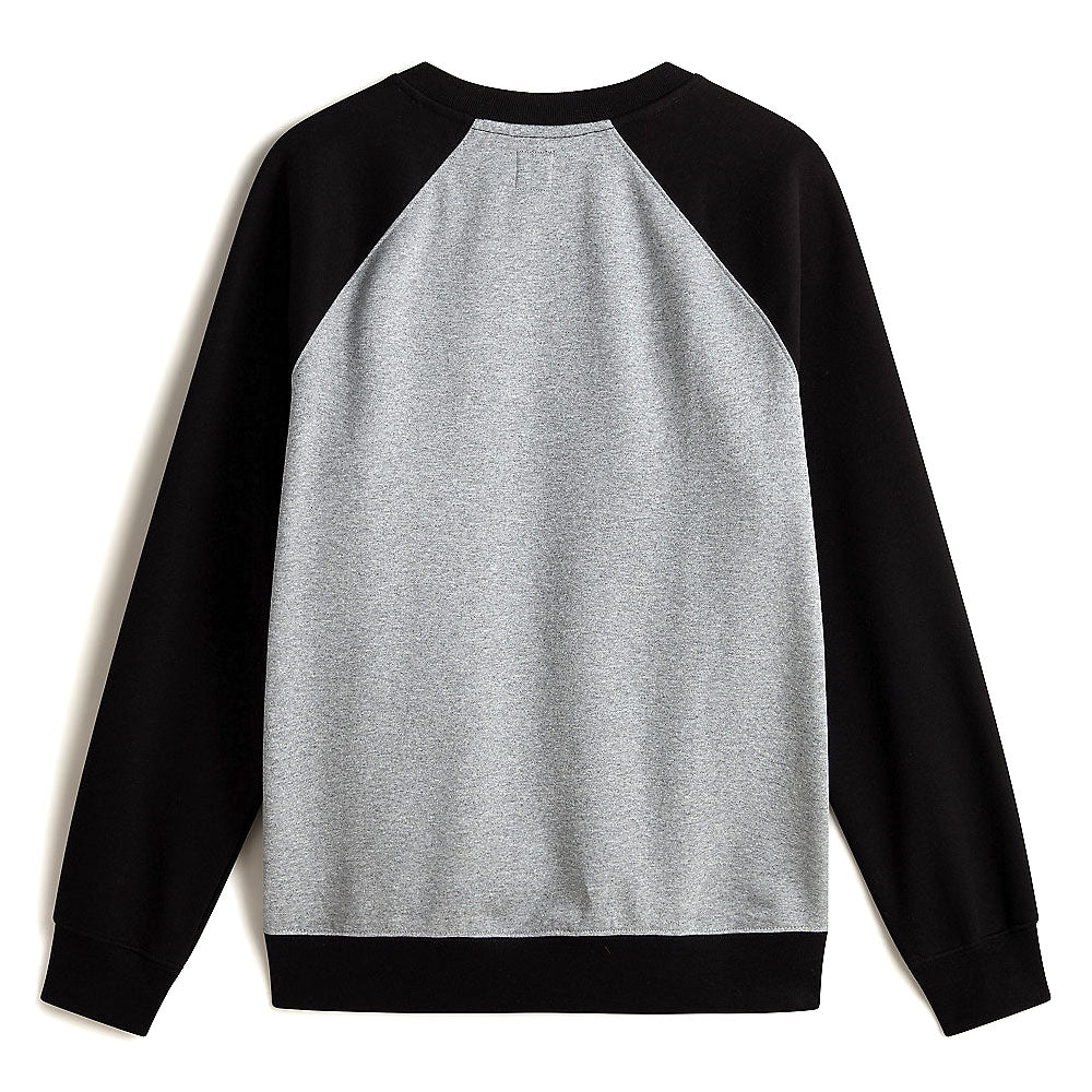 Vans Raglan Crew Sweatshirt Black / Cement