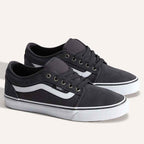 Vans Skate Chukka Low Shoes Sidestripe Charcoal/White