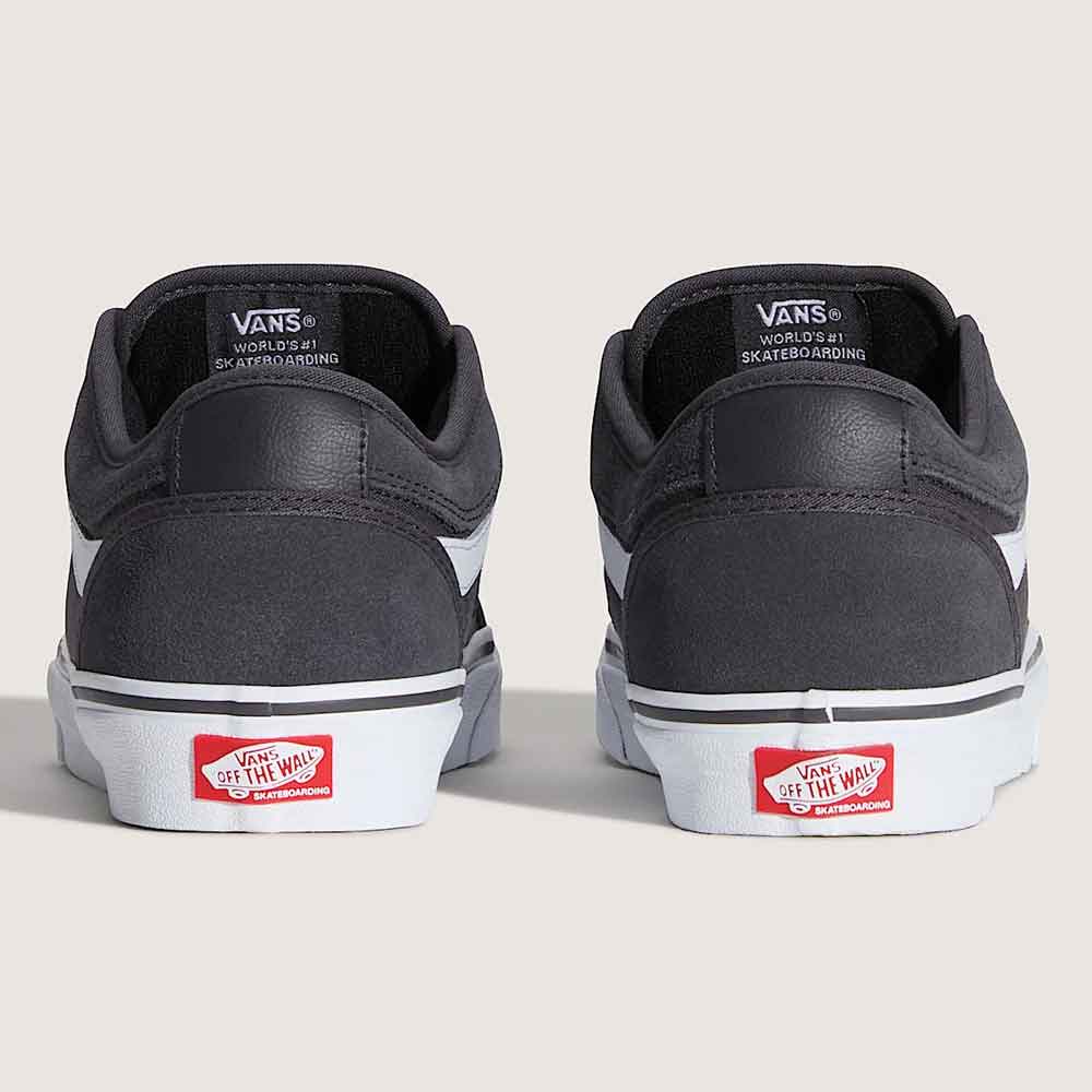 Vans Skate Chukka Low Shoes Sidestripe Charcoal/White