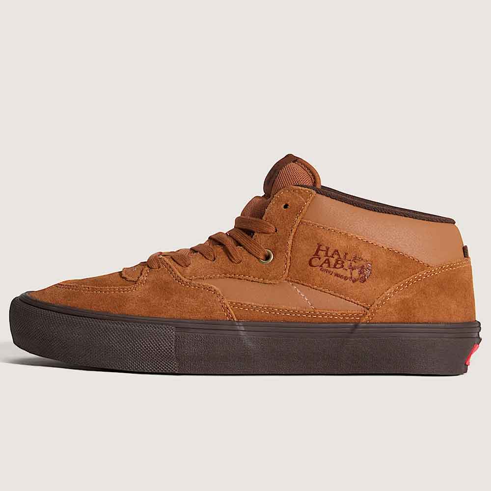 Vans Skate Half Cab Shoe Golden Brown/Gum