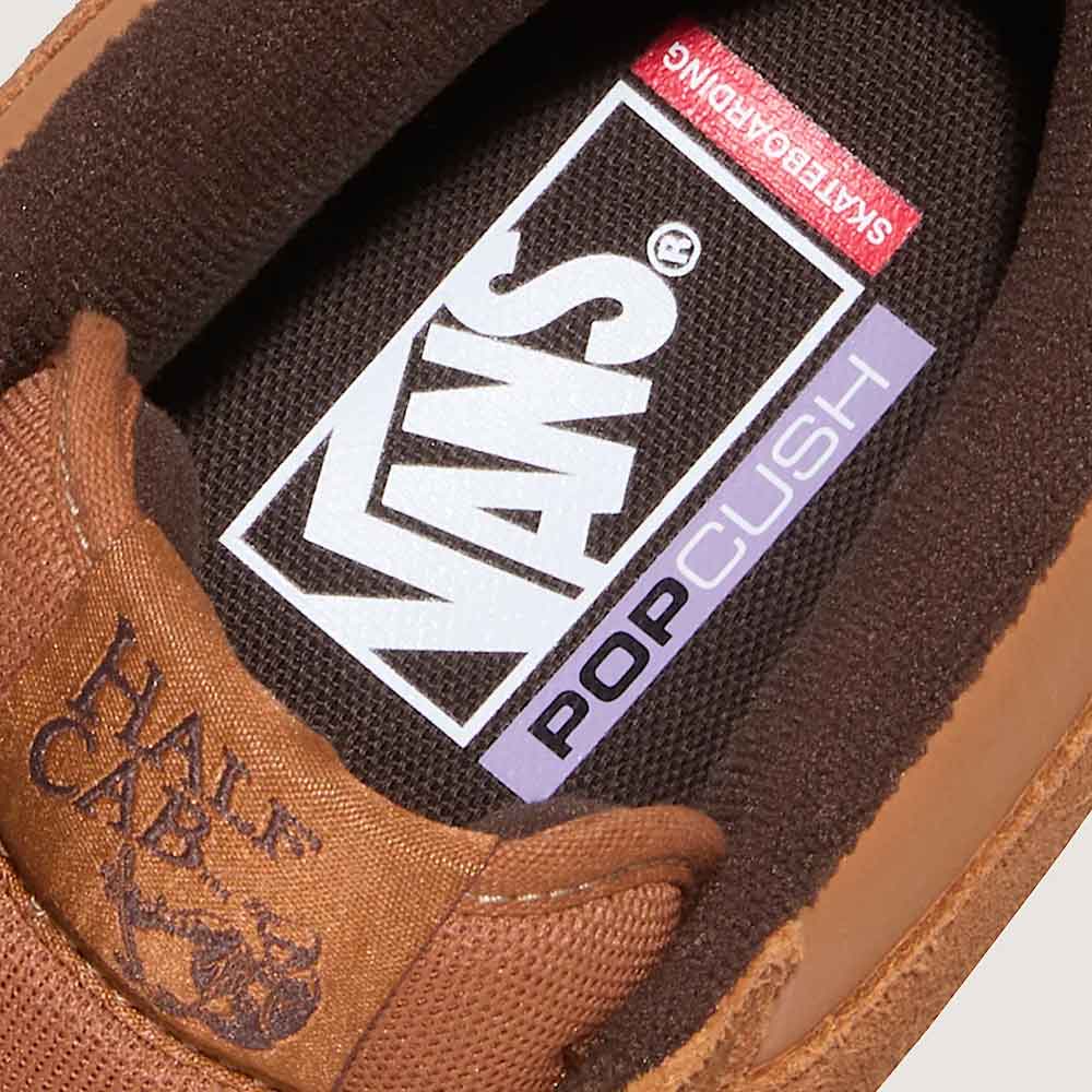 Vans Skate Half Cab Shoe Golden Brown/Gum