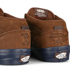 Vans Skate Half Cab '92 Nick Michel Skateboard Shoes - Brown/Navy