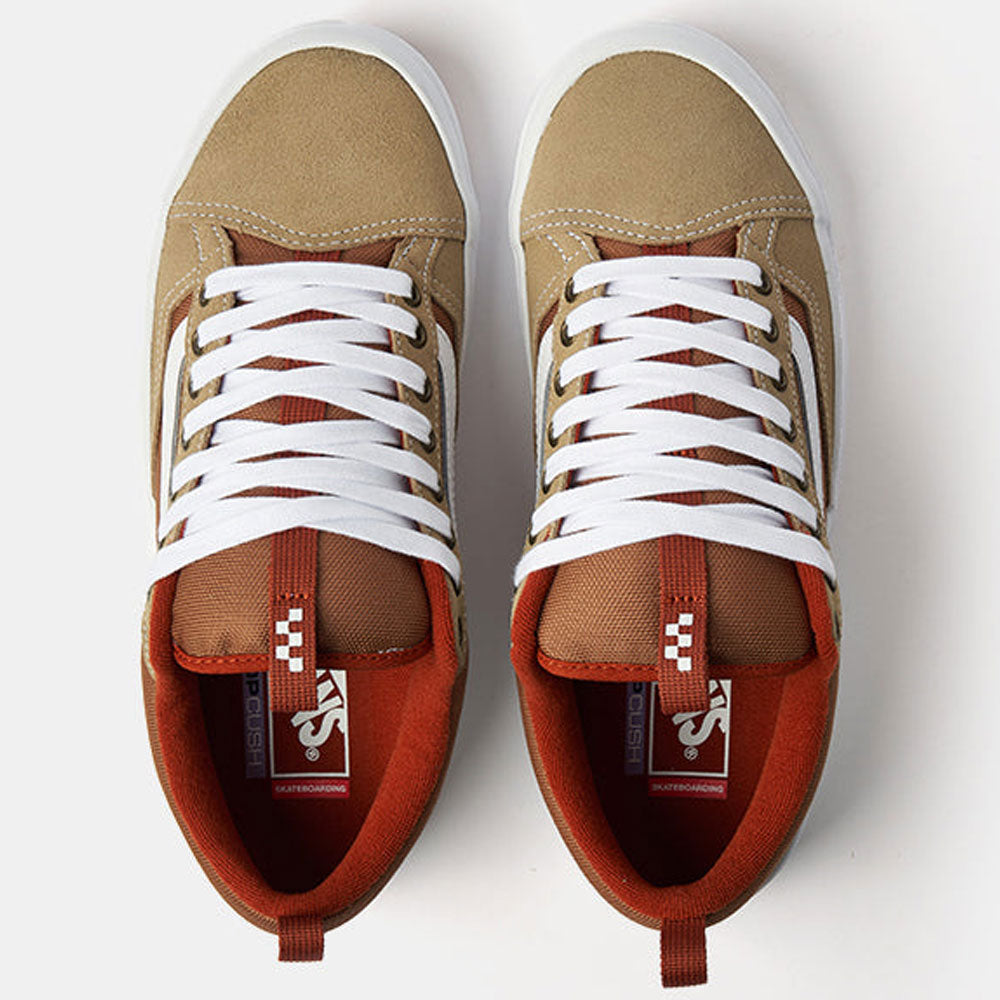 Vans Skate Old Skool 36 + Khaki/Burnt Orange Shoes
