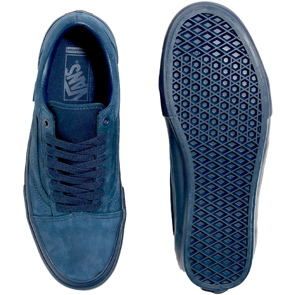 Vans old skool mono dress blue sale