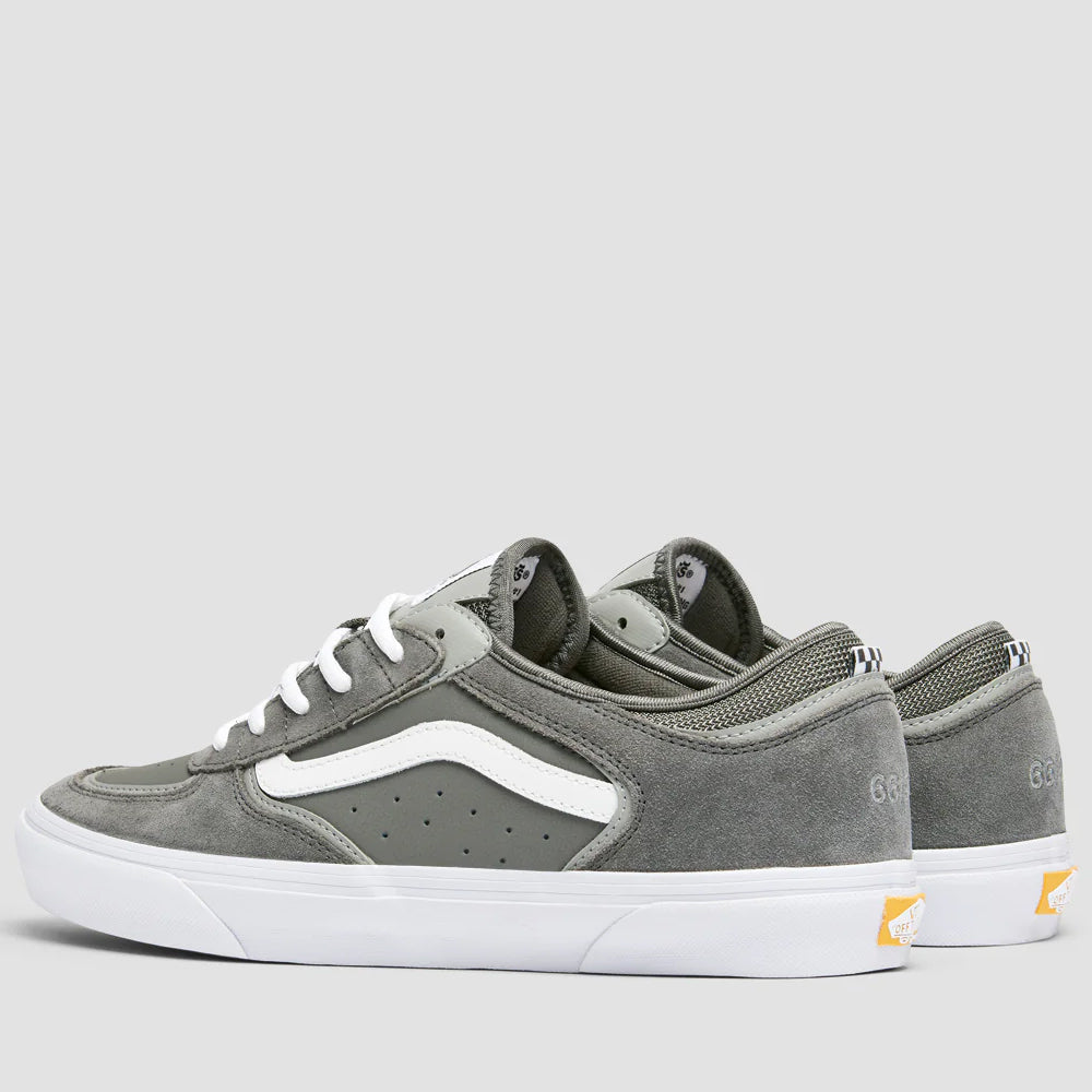 Vans Skate Rowley Trainers Grey White Ocean Sports Boardridersguide
