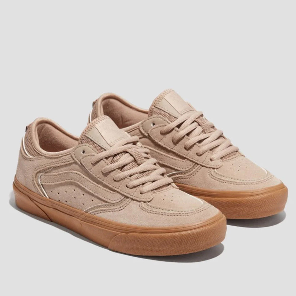 Vans Skate Rowley Trainers Tan Gum Ocean Sports Boardridersguide