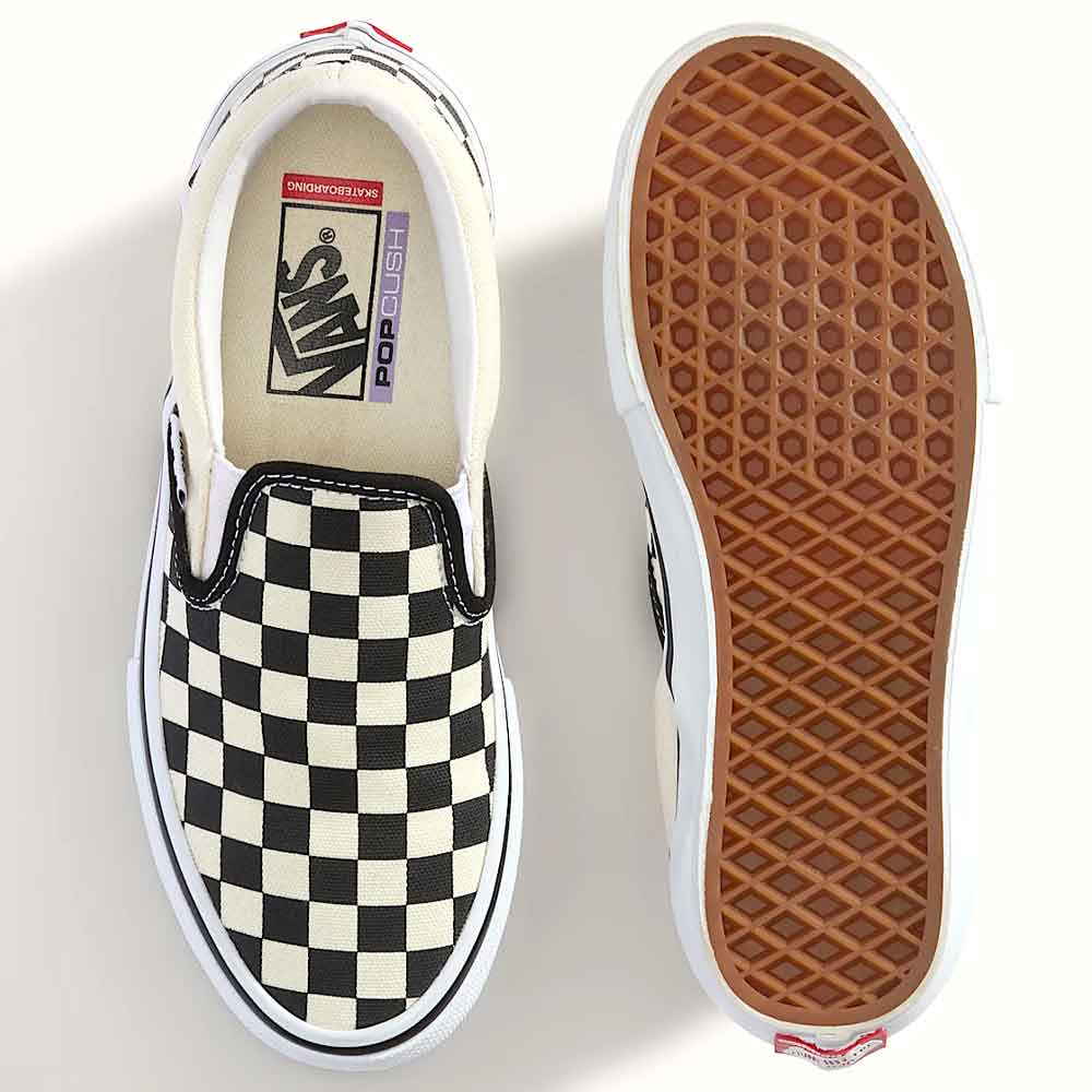 Vans Skate Slip-On Checkerboard Black
