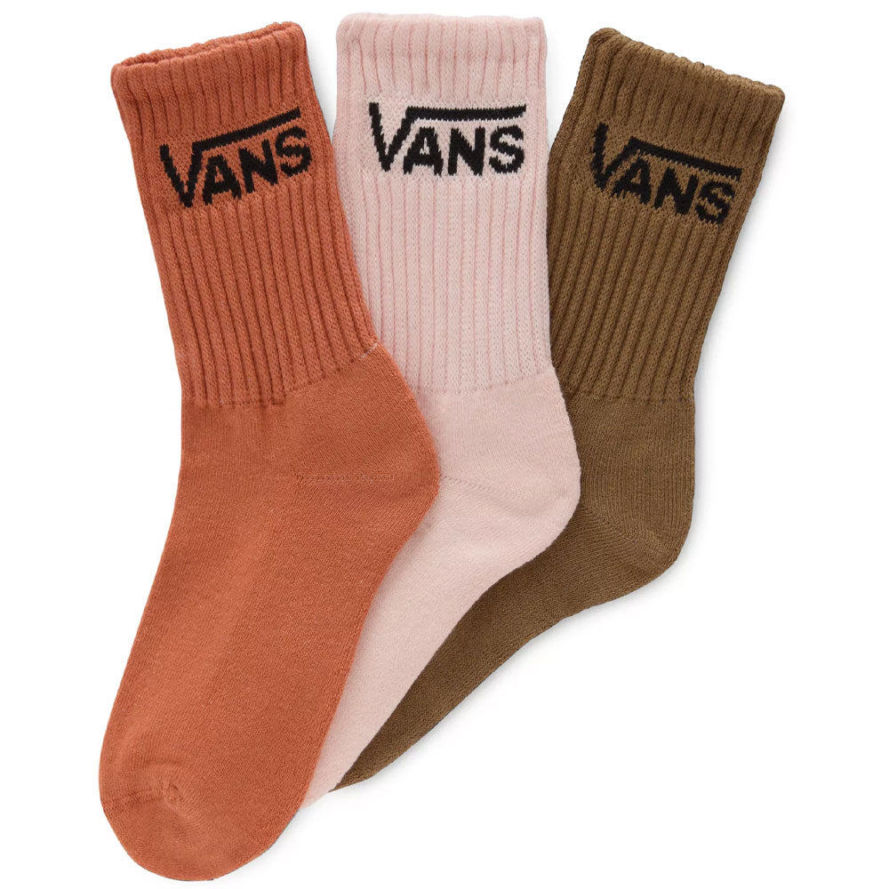 Vans Womens Classic Crew Socks (3 Pack) UK Size 4-7.5