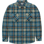 Vissla Eco-Zy Polar Flannel Long Sleeve Shirt - Khaki
