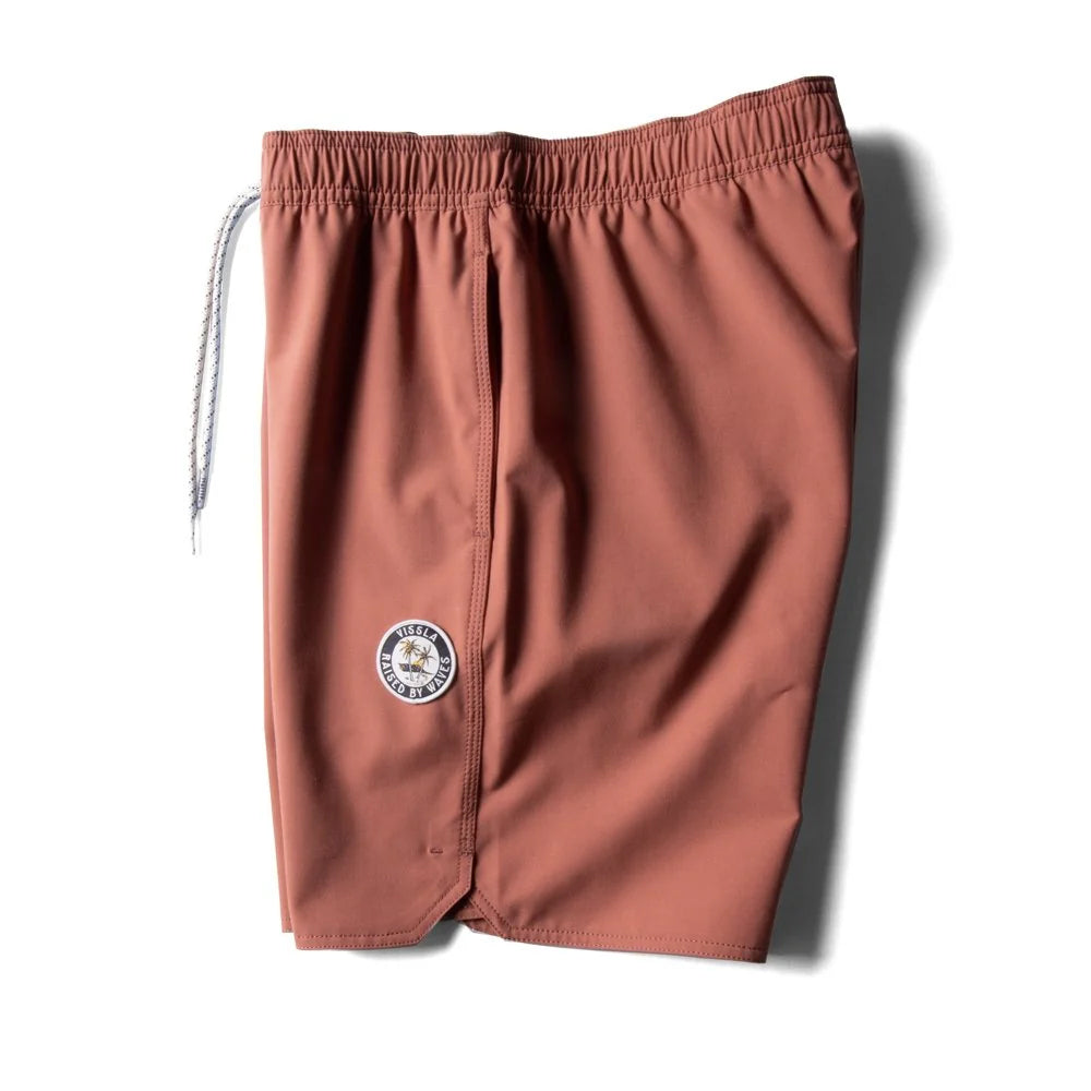 Vissla Solid Sets 17.5 Ecolastic Boardshorts
