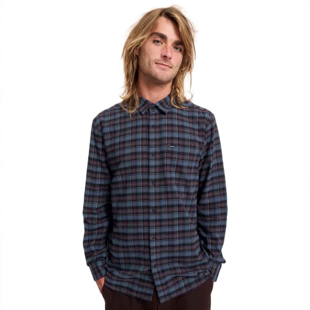 Volcom Caden Plaid Shirt Raisin