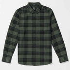 Volcom Caden Plaid Shirt Wintermoss