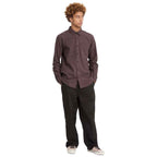 Volcom Caden Solid Shirt Raisin