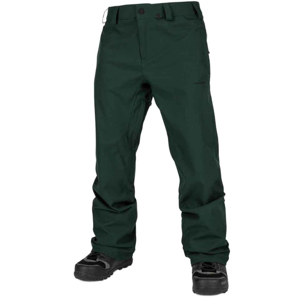 Volcom Freakin Snow Chino Snowboard Ski Pant Dark Green
