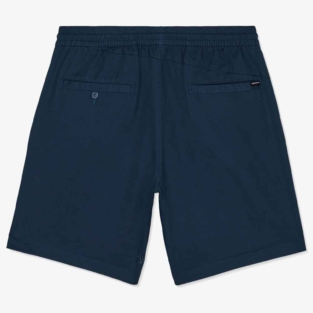 Volcom Frickin II Elastic Waist Short 19 Indigo