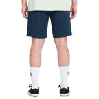 Volcom Frickin II Elastic Waist Short 19 Indigo