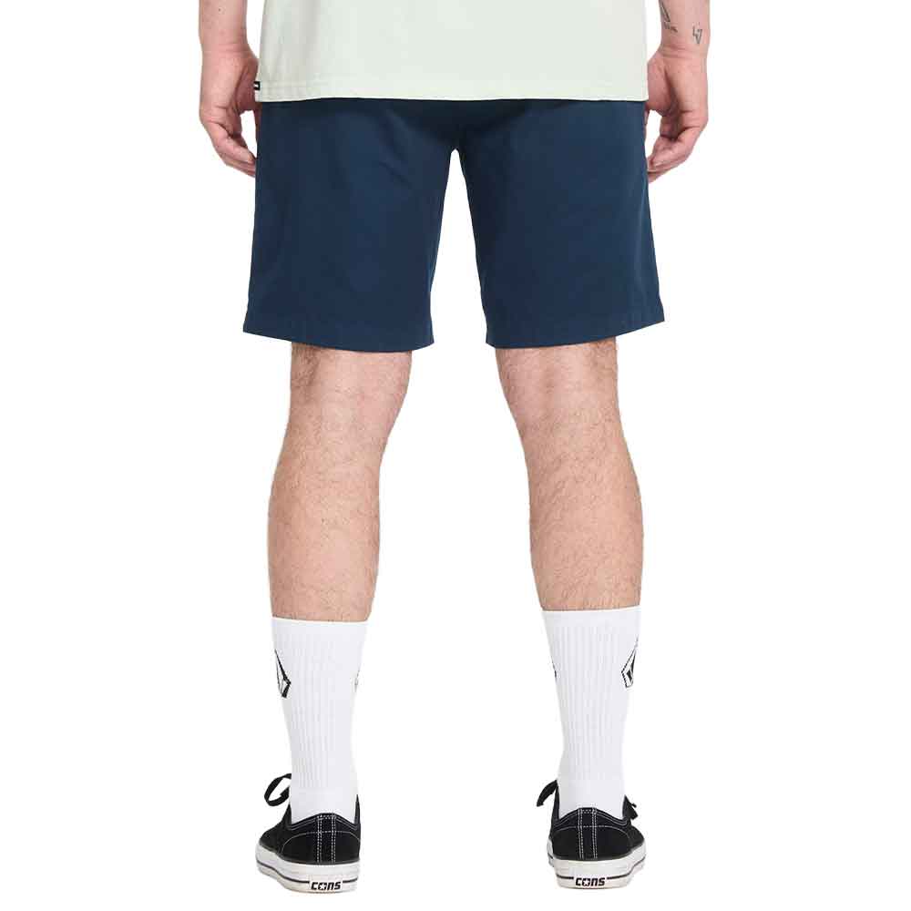 Volcom Frickin II Elastic Waist Short 19 Indigo
