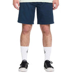 Volcom Frickin II Elastic Waist Short 19 Indigo