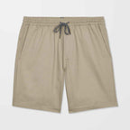 Volcom Frickin II Elastic Waist Short 19 Khaki