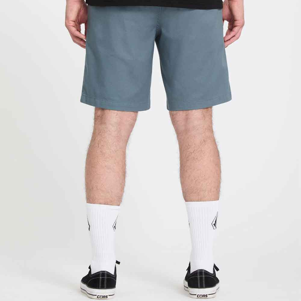 Volcom Frickin II Elastic Waist Short 19 Tradewinds