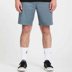 Volcom Frickin II Elastic Waist Short 19 Tradewinds