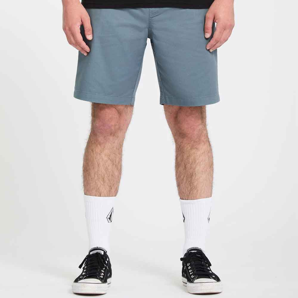 Volcom Frickin II Elastic Waist Short 19 Tradewinds