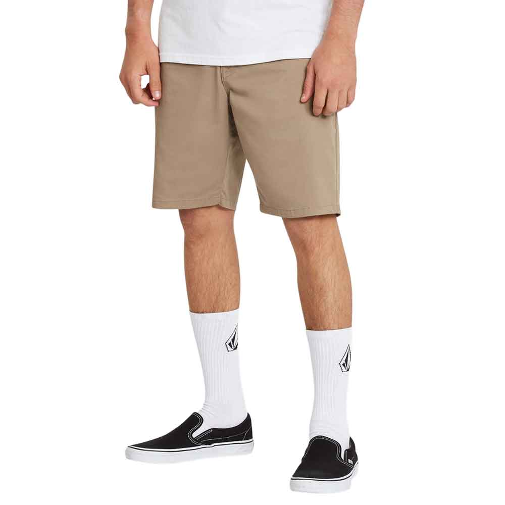 Volcom Frickin Modern Stretch 19 shorts Khaki