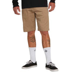 Volcom Frickin Modern Stretch Short 21 Khaki