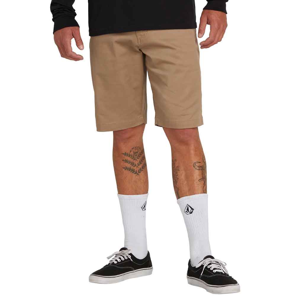 Volcom Frickin Modern Stretch Short 21 Khaki