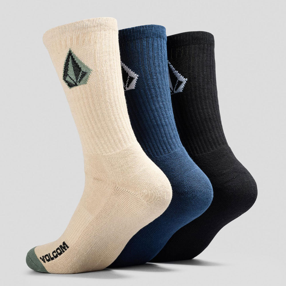 Volcom Full Stone Mix 3Pk Socks