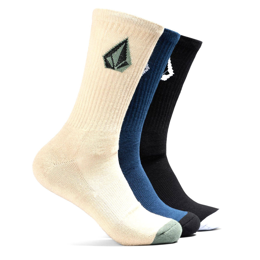 Volcom Full Stone Mix 3Pk Socks