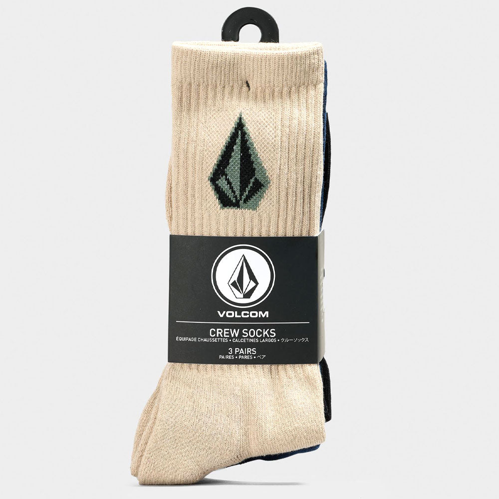 Volcom Full Stone Mix 3Pk Socks