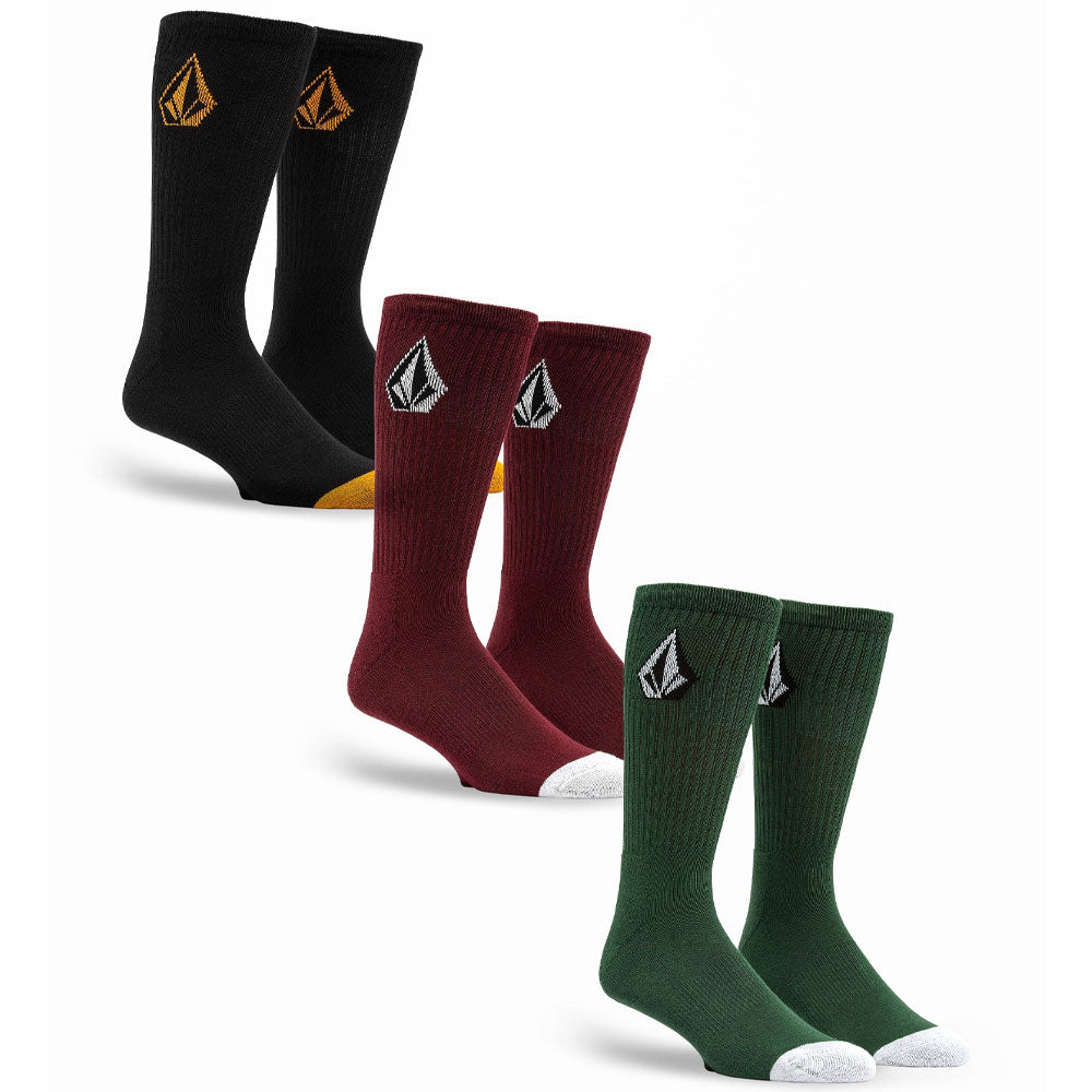 Volcom Full Stone Mix Sock 3 Pack