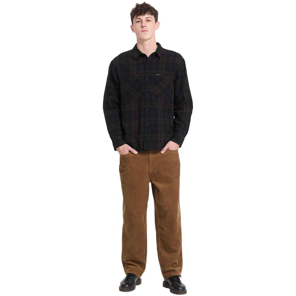 Volcom Hunkstone Shirt Cacao