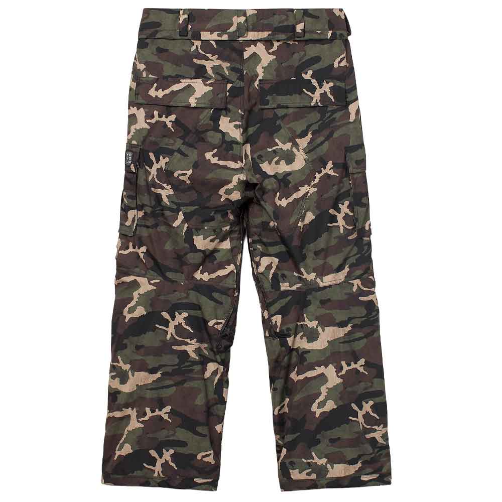 Volcom Nwrk 20K Baggy Snowboard Ski Pants Camoflauge