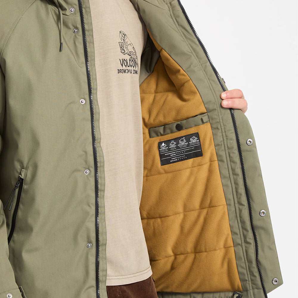 Volcom Stoke Stone II 10K Jacket Winter Moss