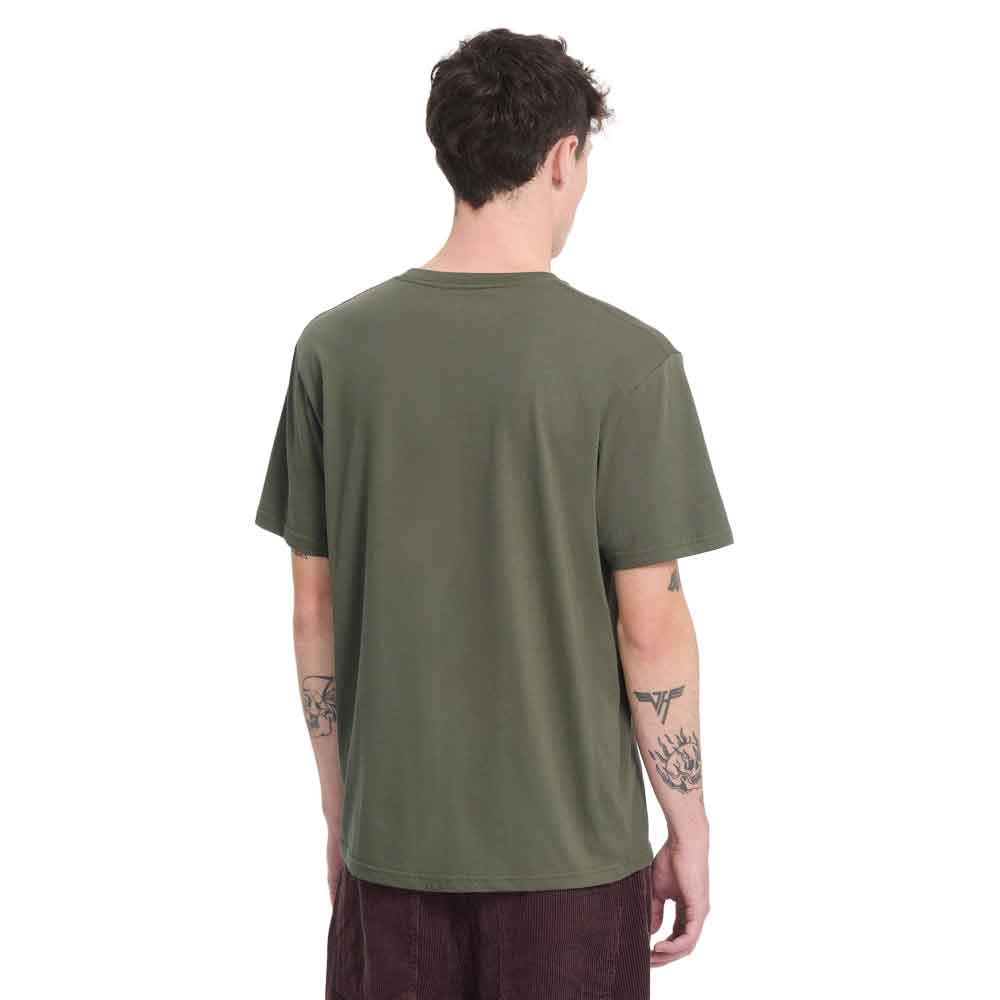 Volcom Stone Blanks T Shirt Wintermoss