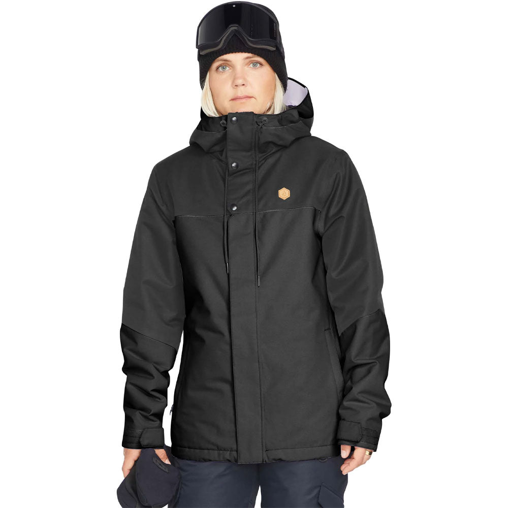 Volcom Womens Bolt Insulated Snow Jacket Black