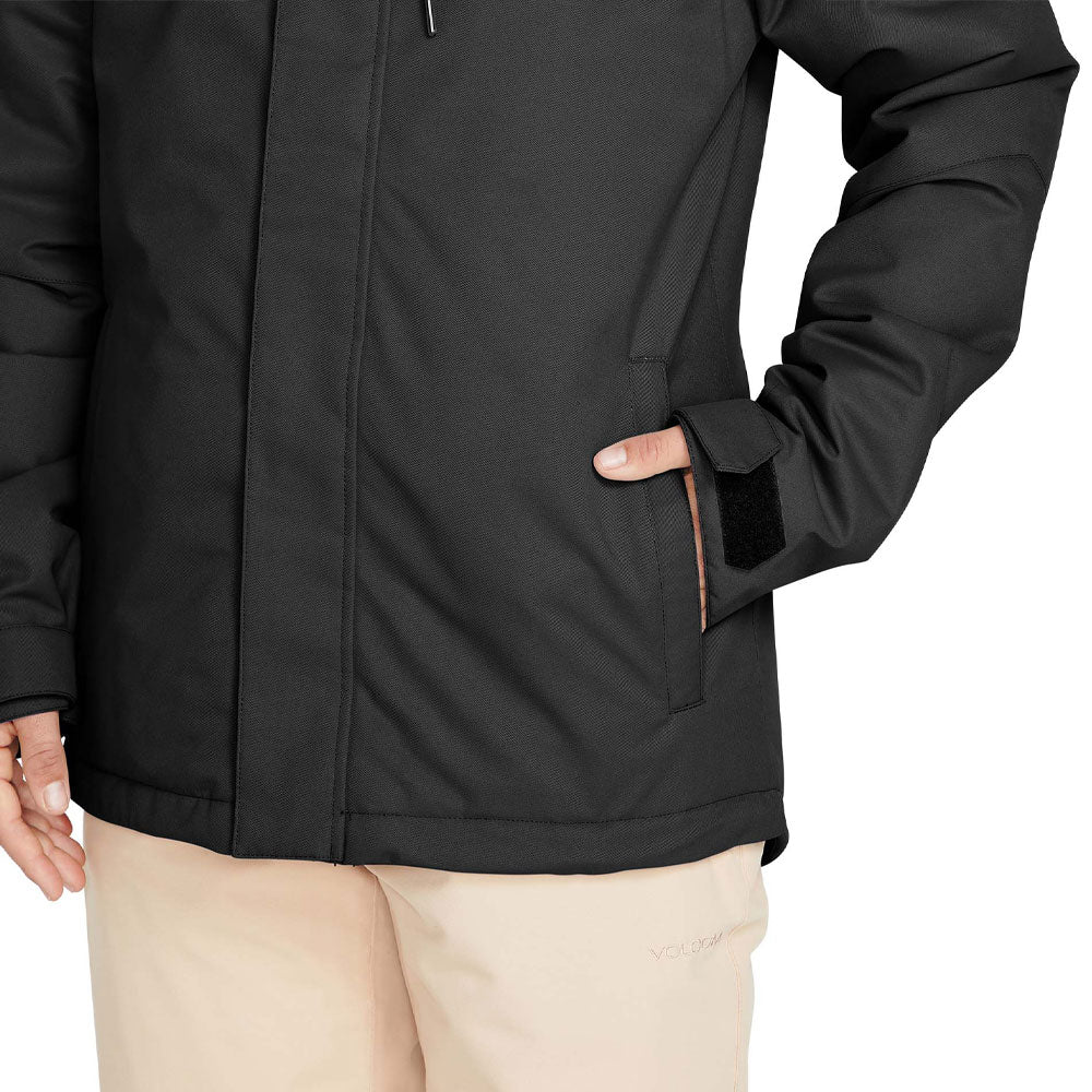 Volcom Womens Bolt Insulated Snow Jacket Black