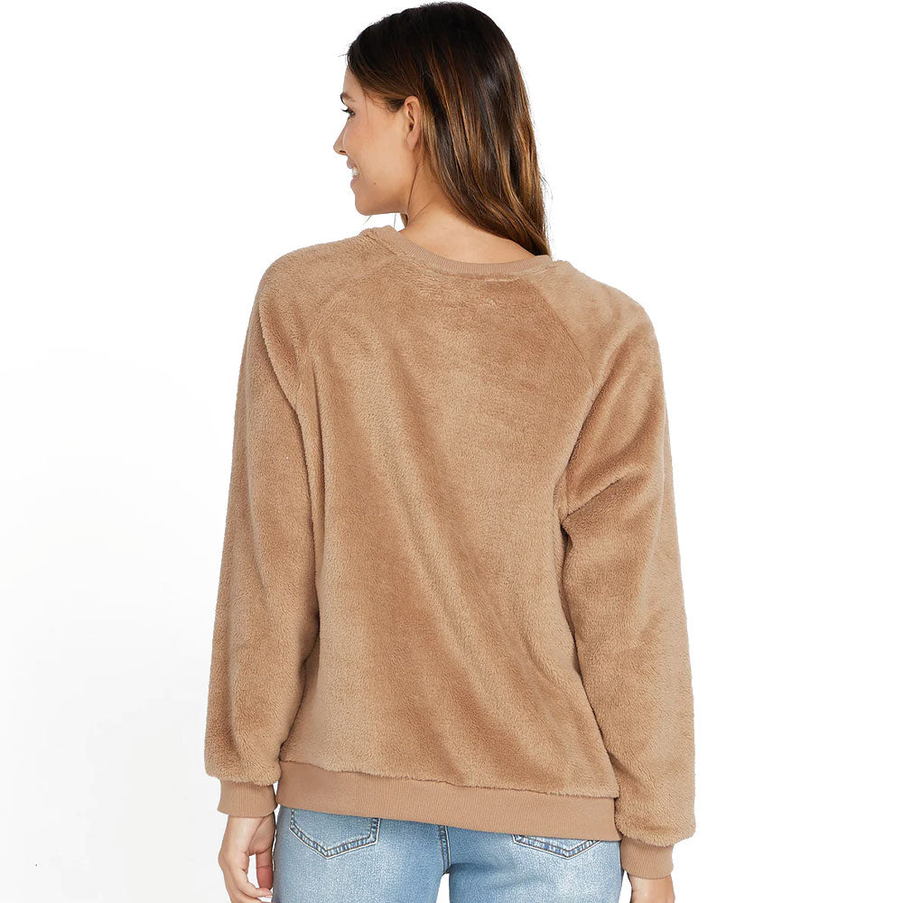 Volcom Womens Pheelin Phine Crew Sweatshirt