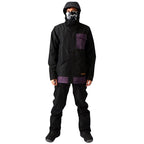 West Beach Pipeline Snowboard Ski Jacket - Black