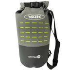Yak Drypak 20L 500D Drybag - Grey/Black